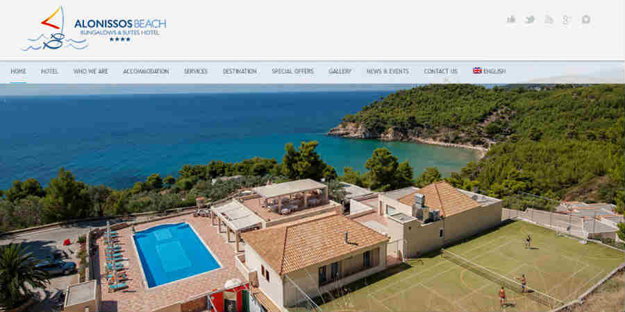 Alonissos Beach Hotel - Milia