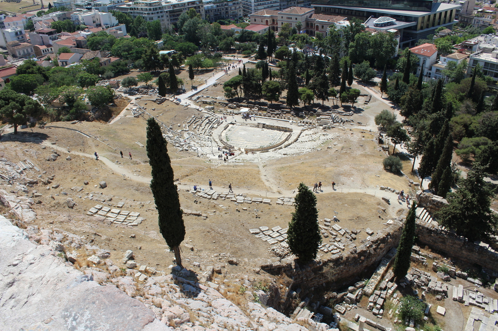 Site archéologique de Dionysos - Athènes