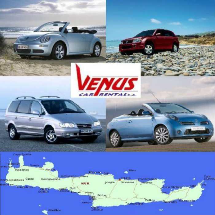 Venus Rent a Car - Crète Rethymnon